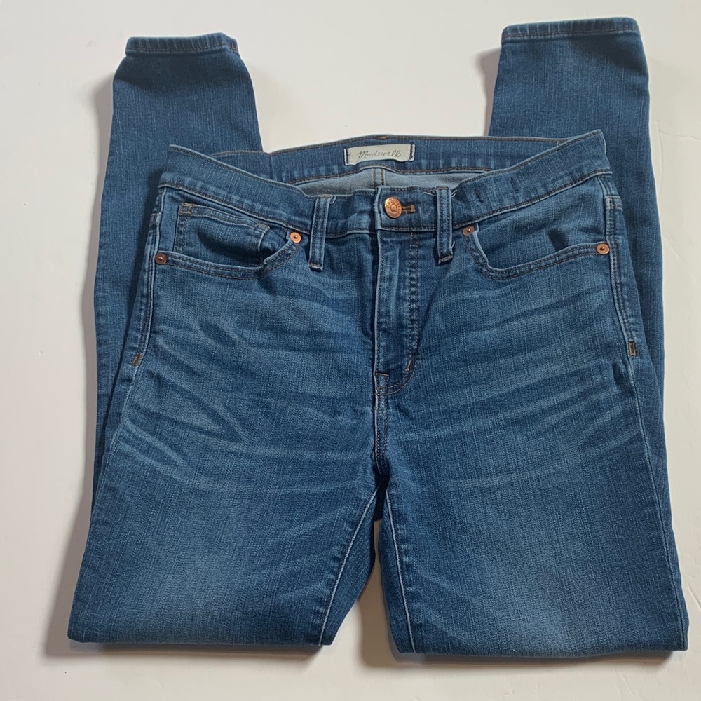 Madewell Women's Jeans Blue size 28 9” high-rise skinny